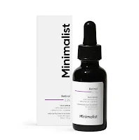 Minimalist 0.3% Retinol Face Serum For Anti Aging For Beginners | Night Face Serum With Retinol & Q10 To Reduce Fine Lines & Wrinkles | For Women & Men (30 ml)