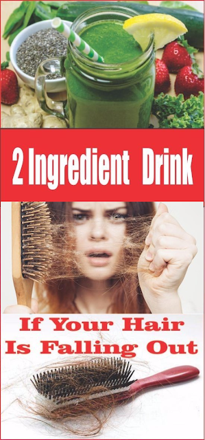 Anyone Whose Hair Is Falling Out Needs To Make This 2-Ingredient Drink Immediately