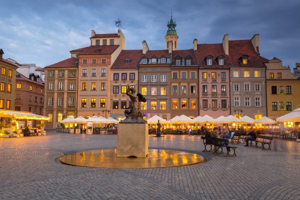 الأماكن السياحية في وارسو