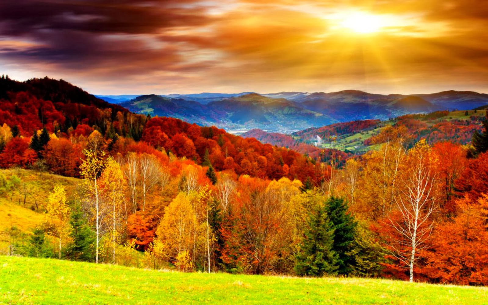 wallpapers: Autumn Scenery Desktop Wallpapers