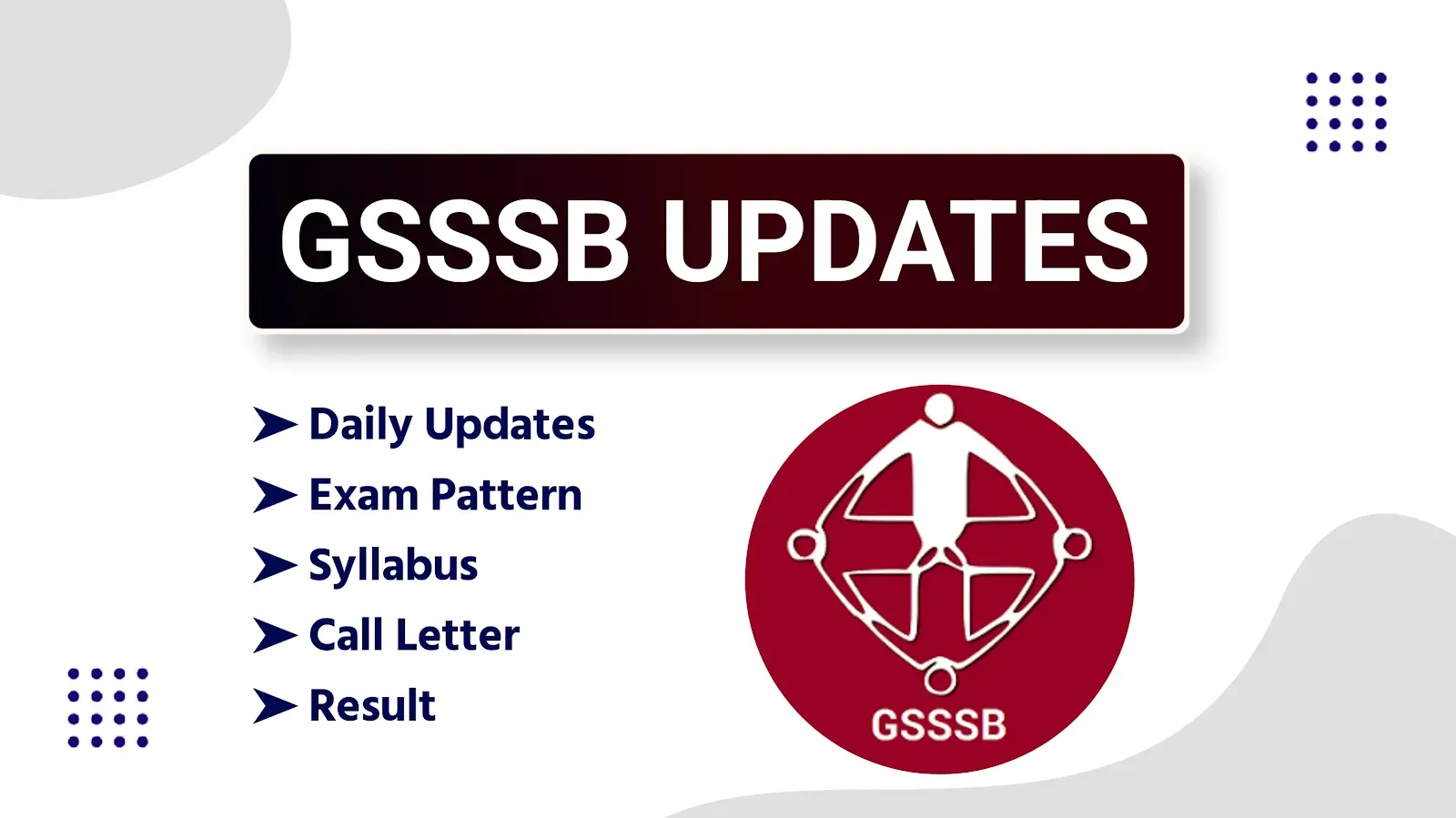 GSSSB Bharti Updates 2025 