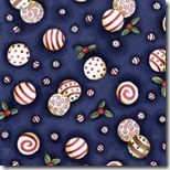 Peppermint Cottage - Peppermints Blue #201-2