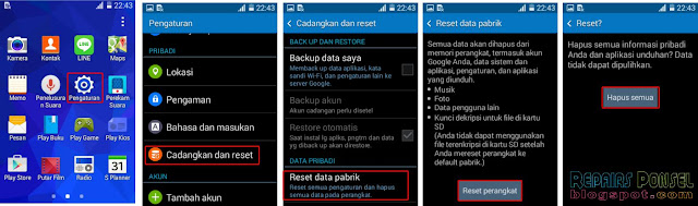 Cara Reset Samsung Galaxy Grand Prime G530H