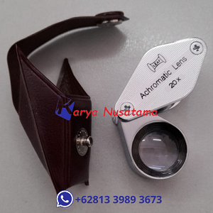 Hand Lens Carton Achromatic 20x Lup Geologi