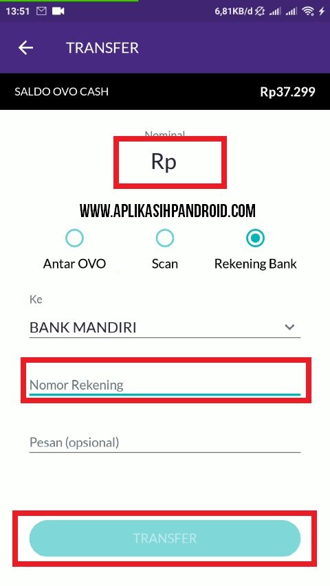 Cara Transfer Saldo dari OVO ke Semua Rekening Bank Cara Transfer Saldo dari Akun OVO ke Semua Rekening Bank