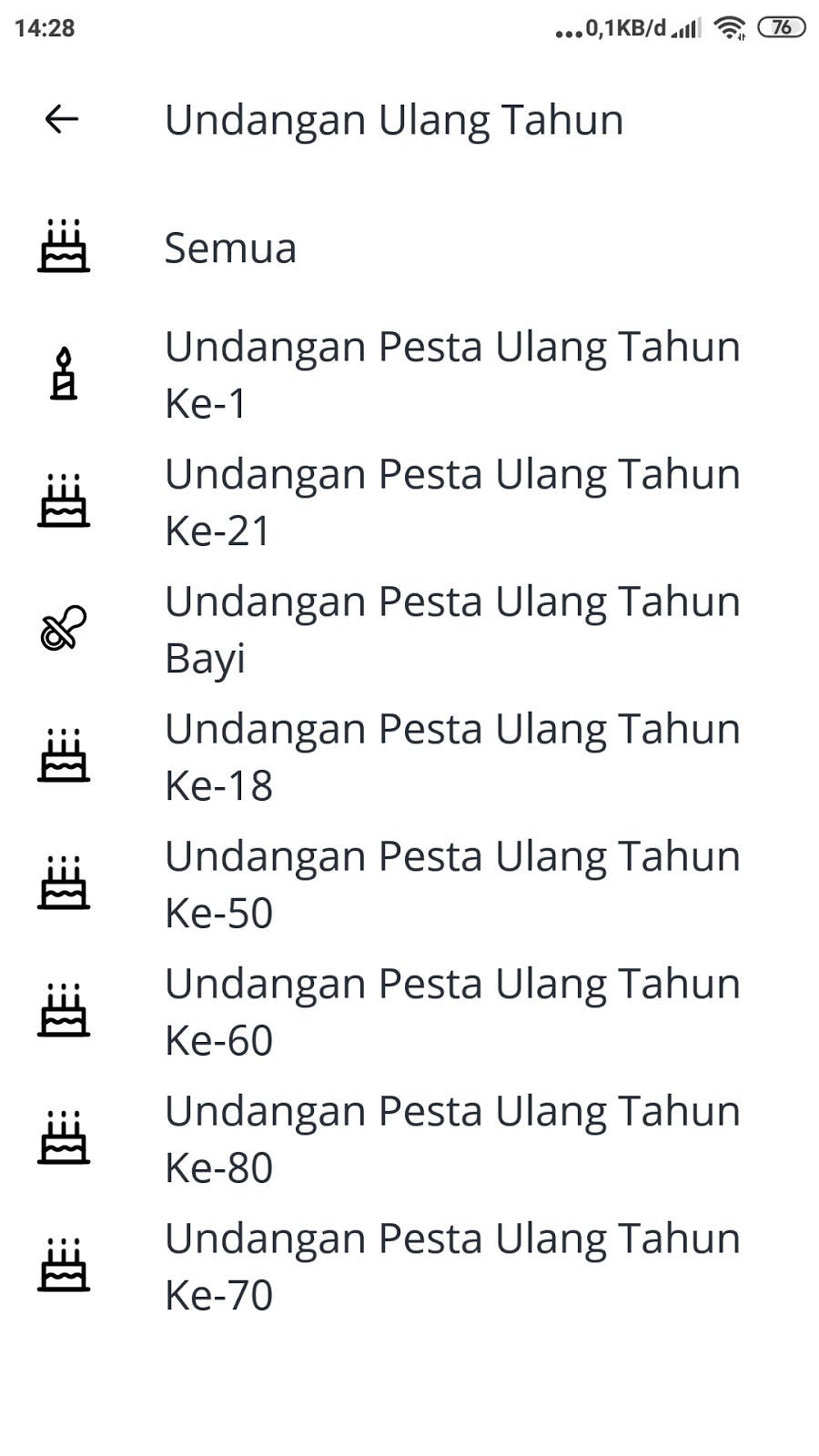  Cara  Membuat  Desain  Grafis  Undangan Ulang tahun e 