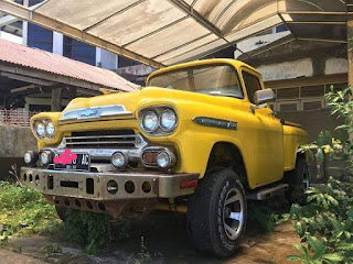  Dijual Truck Klasik Chevy Apache 1959 Original Taste