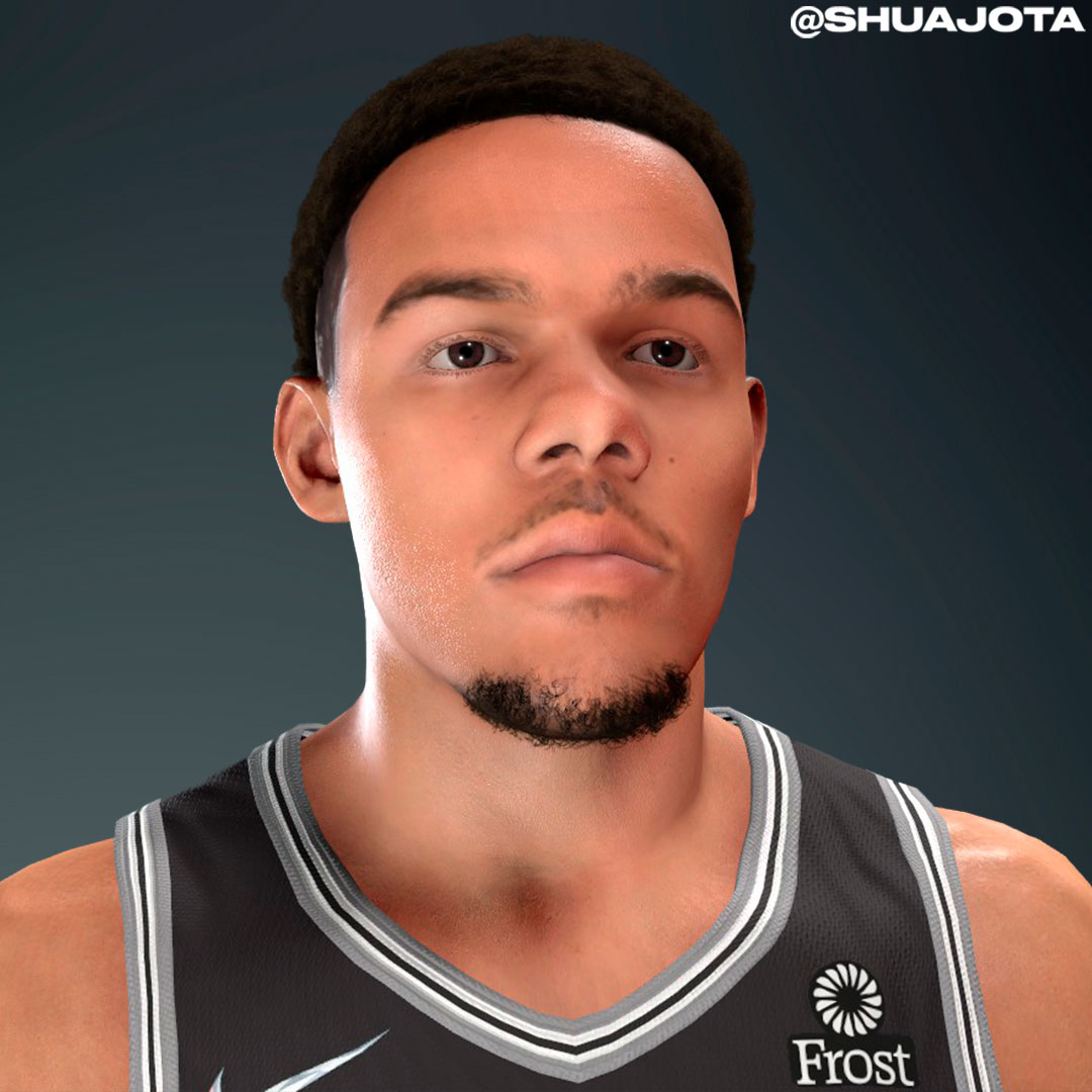 NBA 2K22 Jordan Hall Cyberface