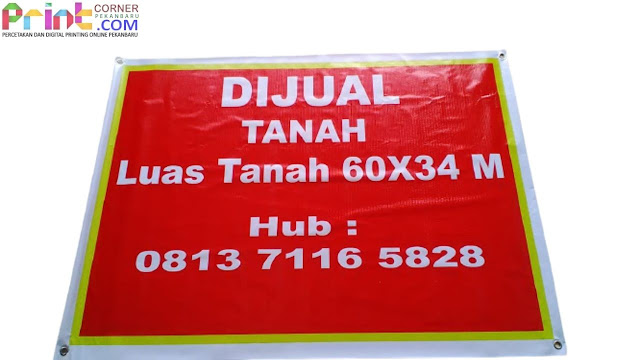 Spanduk DiJual Tanah