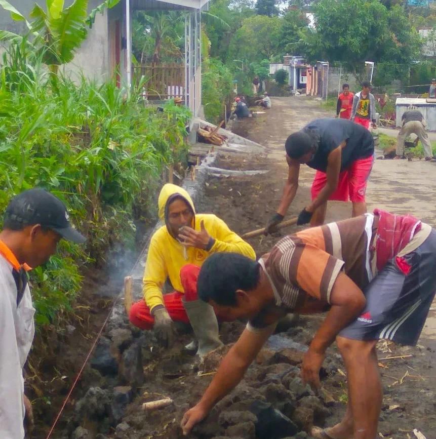 Terjadi di Pulosari Pemalang,  Akibat Sering di PHP Talud 250M Disulap Jadi 750M