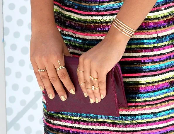 Yara Shahidi Showing Rings