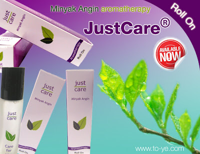 Just Care, Minyak Angin aromatherapy