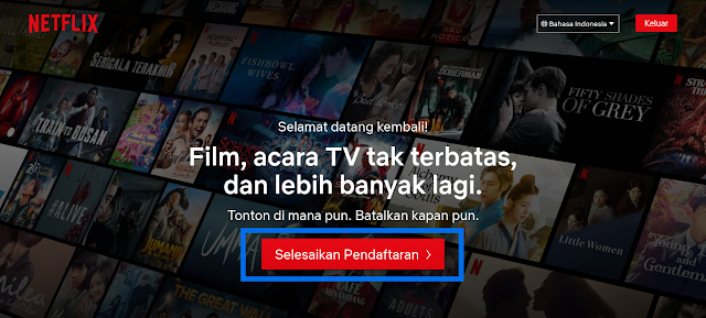Cara Bayar Netflix Pakai OVO