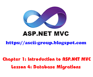 Introduction to ASP.NET MVC | 4.Database Migrations