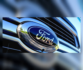 This is an illustration for the logo of FORD MOTOR (One of the major Car Companies with the highest Market Cap)