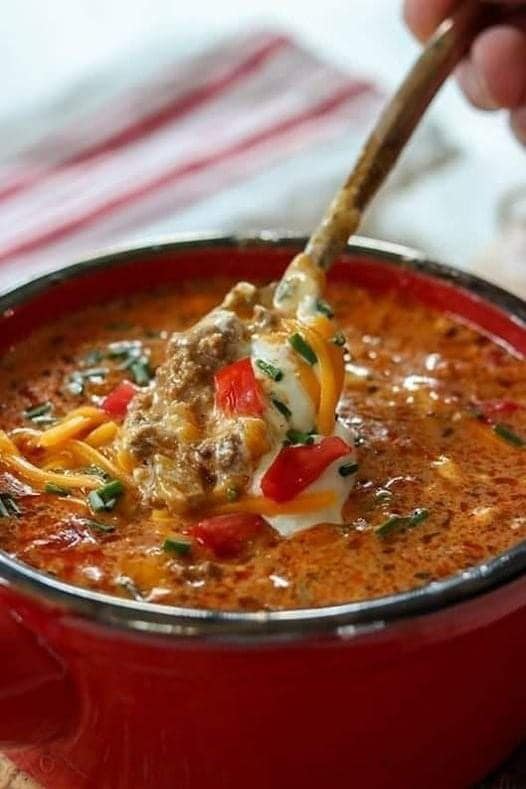 CREAMY-BEEF-TACO-SOUP