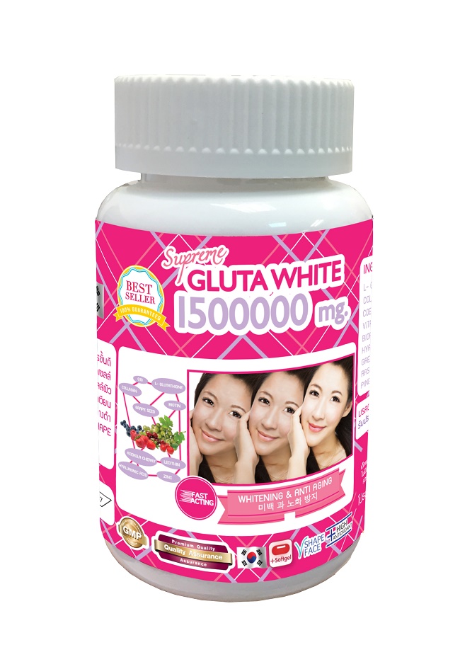 Eqaon9shop: Supreme Gluta White 1500000 Mg