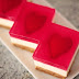 Strawberry Jelly Hearts Cheesecake