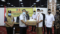 Terima Bantuan untuk Atasi Pandemi Covid-19 dari Partai Gerindra Lampung, Gubernur Arinal Doakan Gunadi Ibrahim Segera Pulih