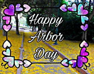 Happy Arbor Day greeting cards