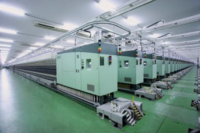 machines textiles allemandes en batterie