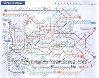 Seoul Metropolitan Subway Map