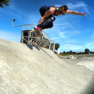 Mark Jansen Adelaide Skateboarding West Beach Street 180