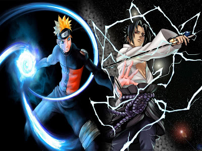 Naruto Vs Sasuke Poster