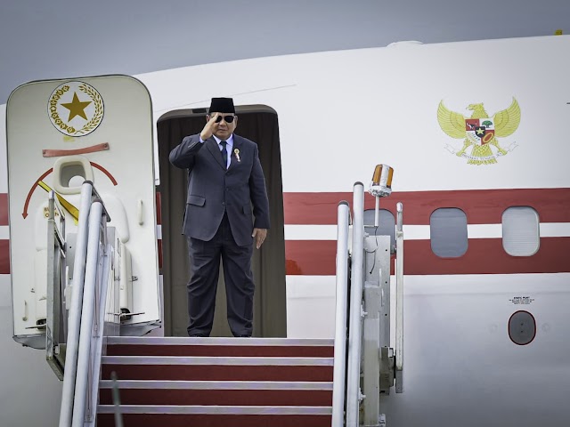 Usai Ikuti KTT ke-46 ASEAN, Presiden Prabowo Kembali ke Tanah Air   