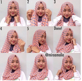 29 Cara Memakai Jilbab Pashmina Terbaru