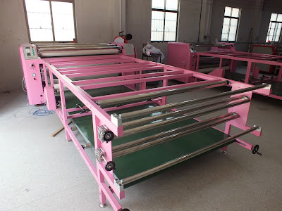 roller heat press machine