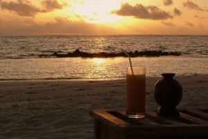 maldives sunset