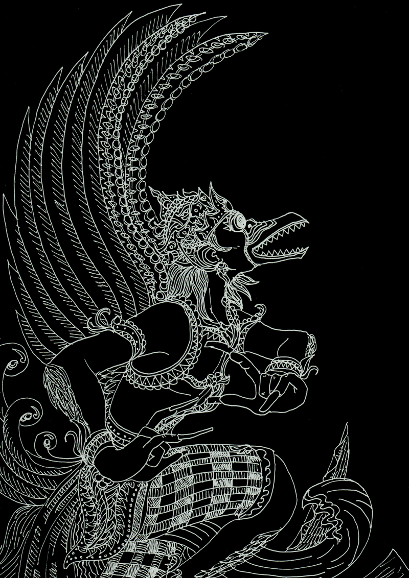 Hell Angel Wallpaper kren Burung  Garuda  Indonesia