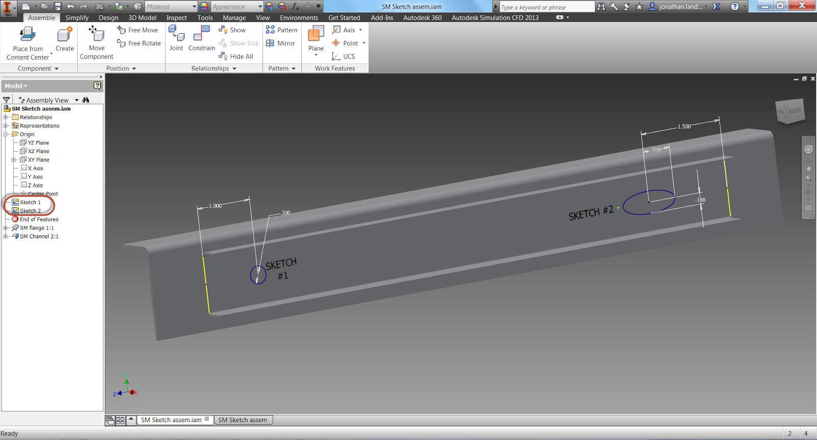 Issues projecting various geometry across parts. . . - Autodesk Community -  Inventor