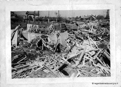 Bombardements Aérodrome d'Aulnat 1944