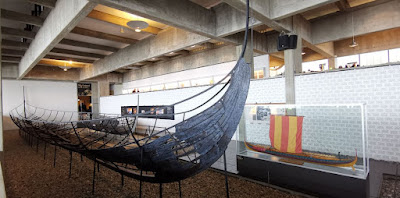 Museo de barcos vikingos de Roskilde o Vikingeskibsmuseet.