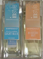 InStyle designer fragrance dupes LIGHT BLUE Dolce Gabbana BURBERRY BRIT perfumes 