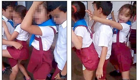 Outrage as Young School Children Are Caught On Camera Twerking Provocatively (Photos+Video)