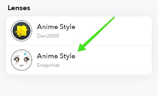 Snapchat Anime Style Filter | How to get Anime Style Filter on Snapchat