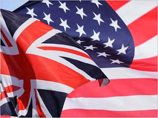 British and American Flag