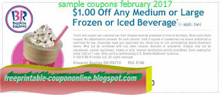 Free Printable Baskin Robbins Coupons