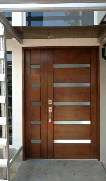 Contoh Pintu Rumah Minimalis Modern Terkini Rumah 