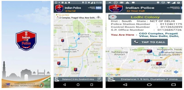 Indian Police At Your Call Mobile App - YouthApps