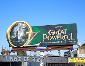 Oz The Great Powerful movie billboard