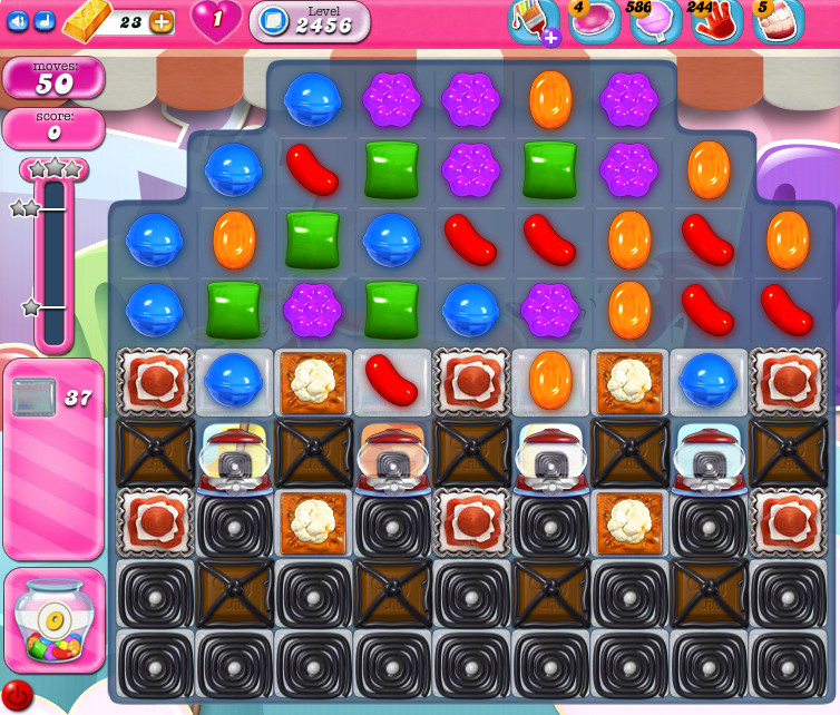 Candy Crush Saga level 2456