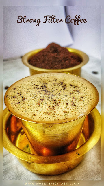 How to brew the perfect cup of filter coffee ? ,percolator method to brew south indian filter coffee,  घर में फिल्टर कॉफी,  फिल्टर कॉफी,  मद्रासी कॉफी,  what is a plunger in coffee filter , how many spoons of coffee powder should we use to get thick decoction