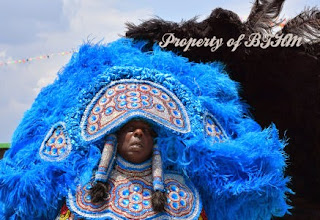 NOLA Jazz Fest 2015  mardi gras indian 1