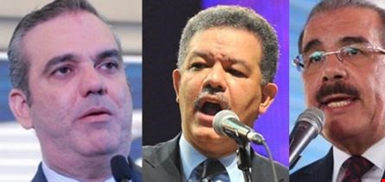  Luis Abinader le gana a Leonel y a Danilo: Según encuesta un 64% estima posible vencer al PLD en 2020