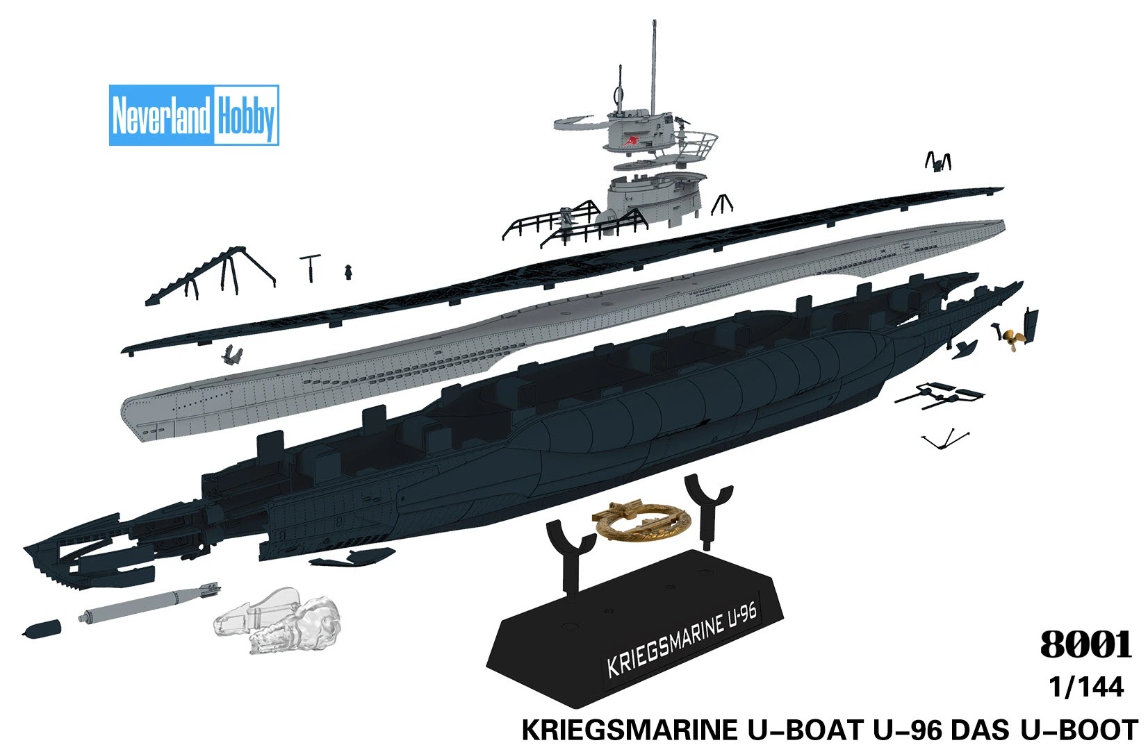 The Modelling News: New from Neverland Model - 144th scale VIIC U