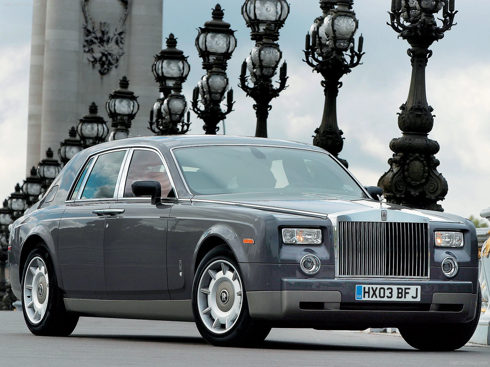 Hình ảnh xe siêu sang Rolls-Royce Phantom 2003 & nội ngoại thất